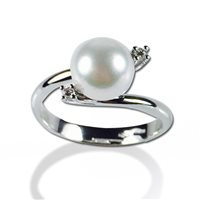 Ringe Gemoro Dame in Weißgold Perla AP291BIA - AP291BIA